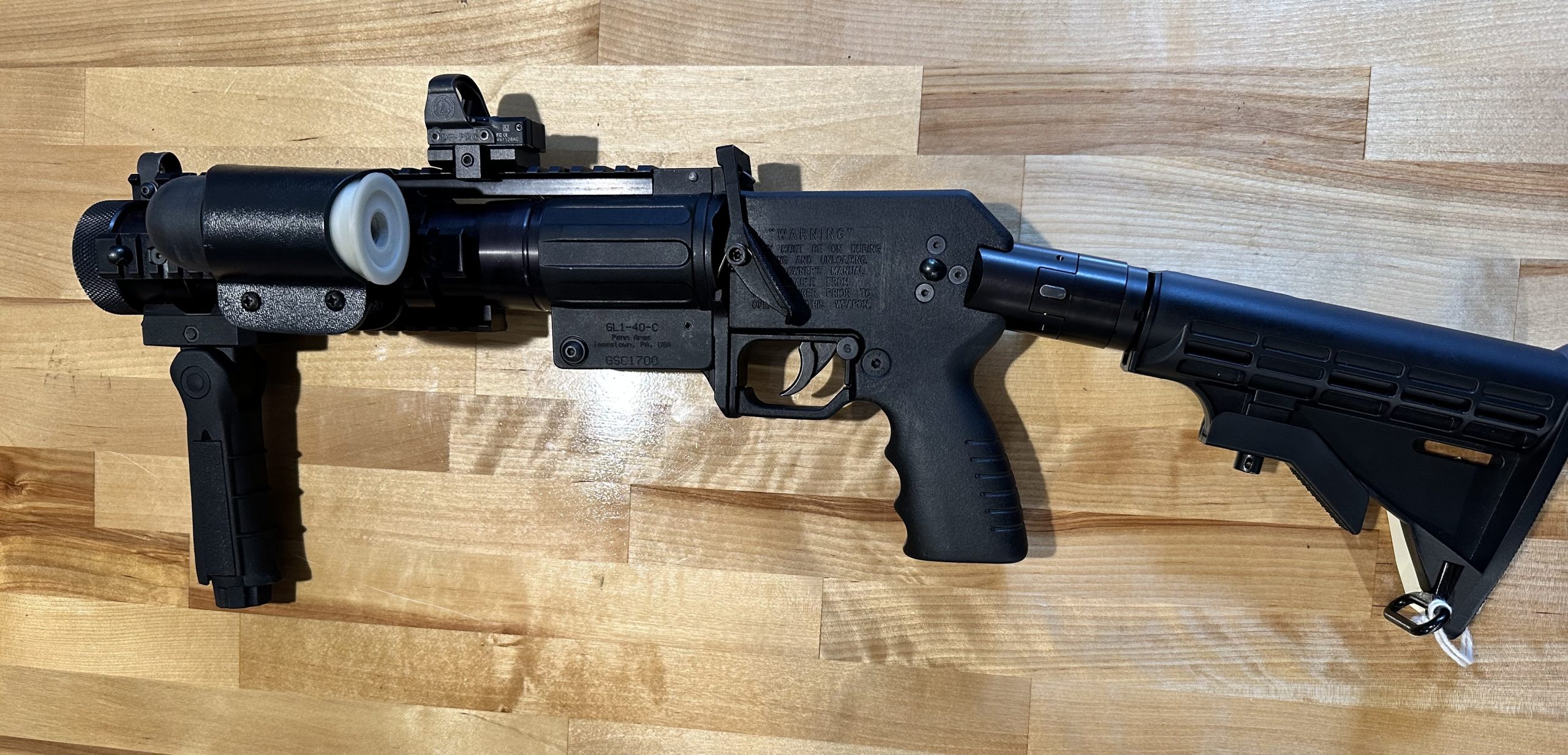 37/40MM Single Side Saddle-Picatinny Mount