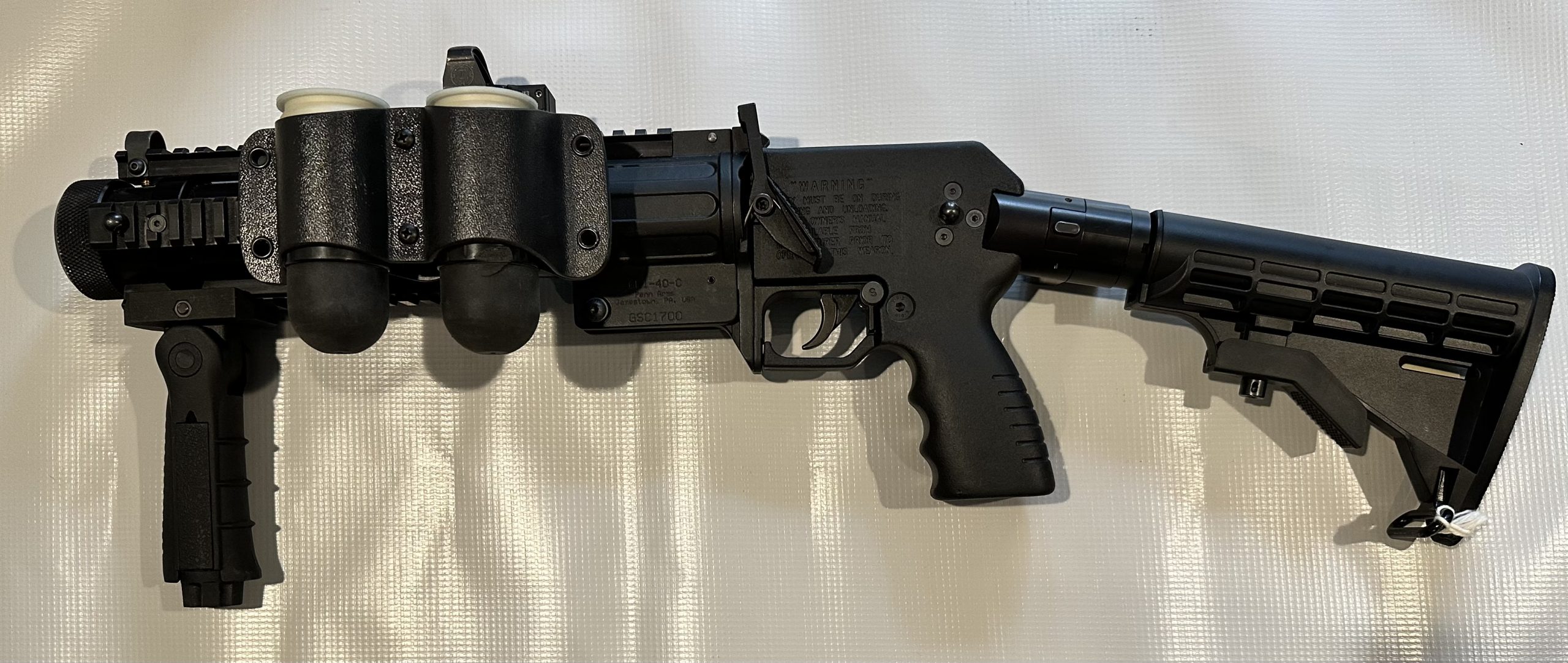 37/40mm Double Side Saddle- Picatinny Mount