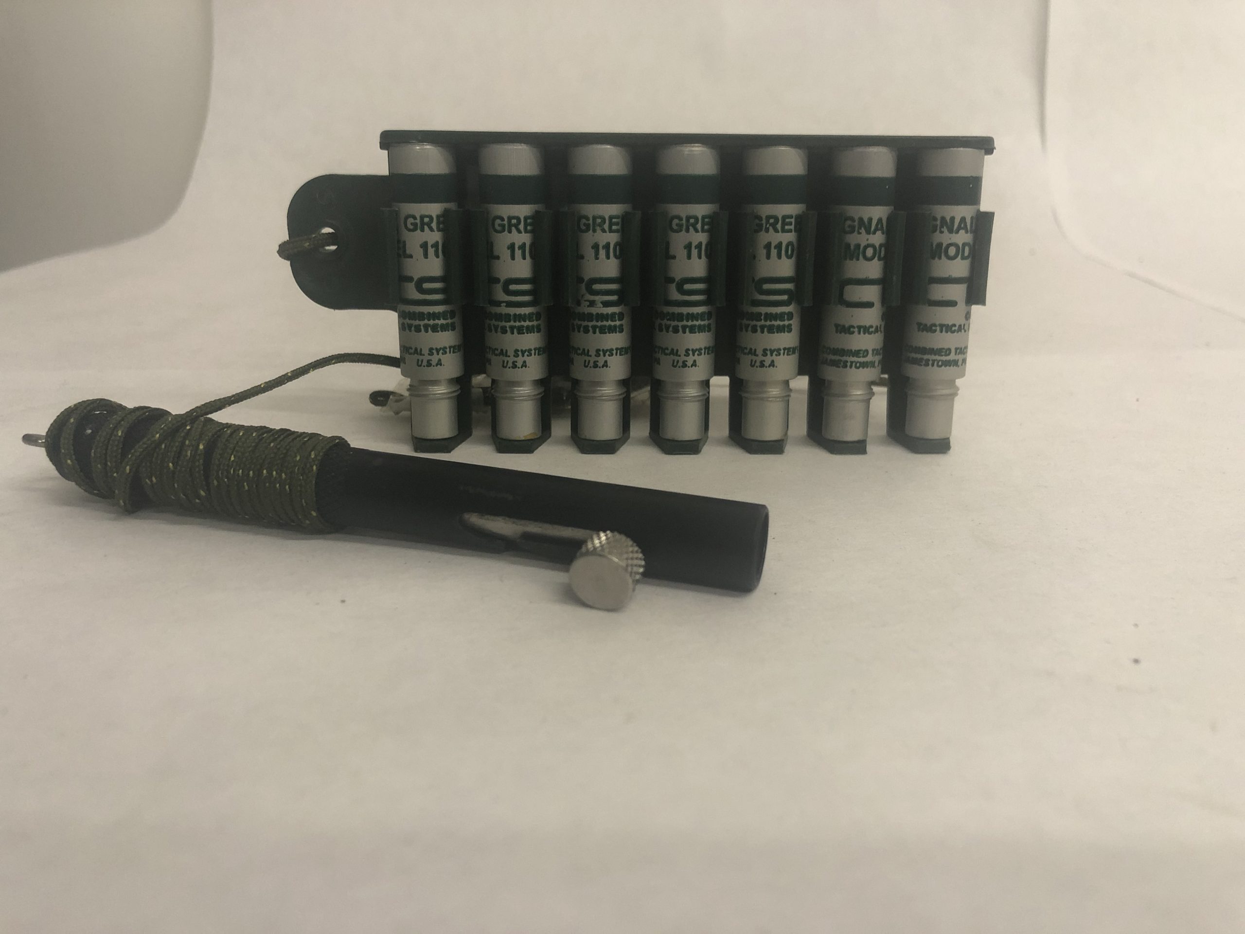 CTS Pen Flare Launcher Distress Signal and Warning Kit – Green Flares Model #110