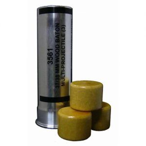 CTS--3561    37MM Multi 3 Wood Baton, 4.9" Long