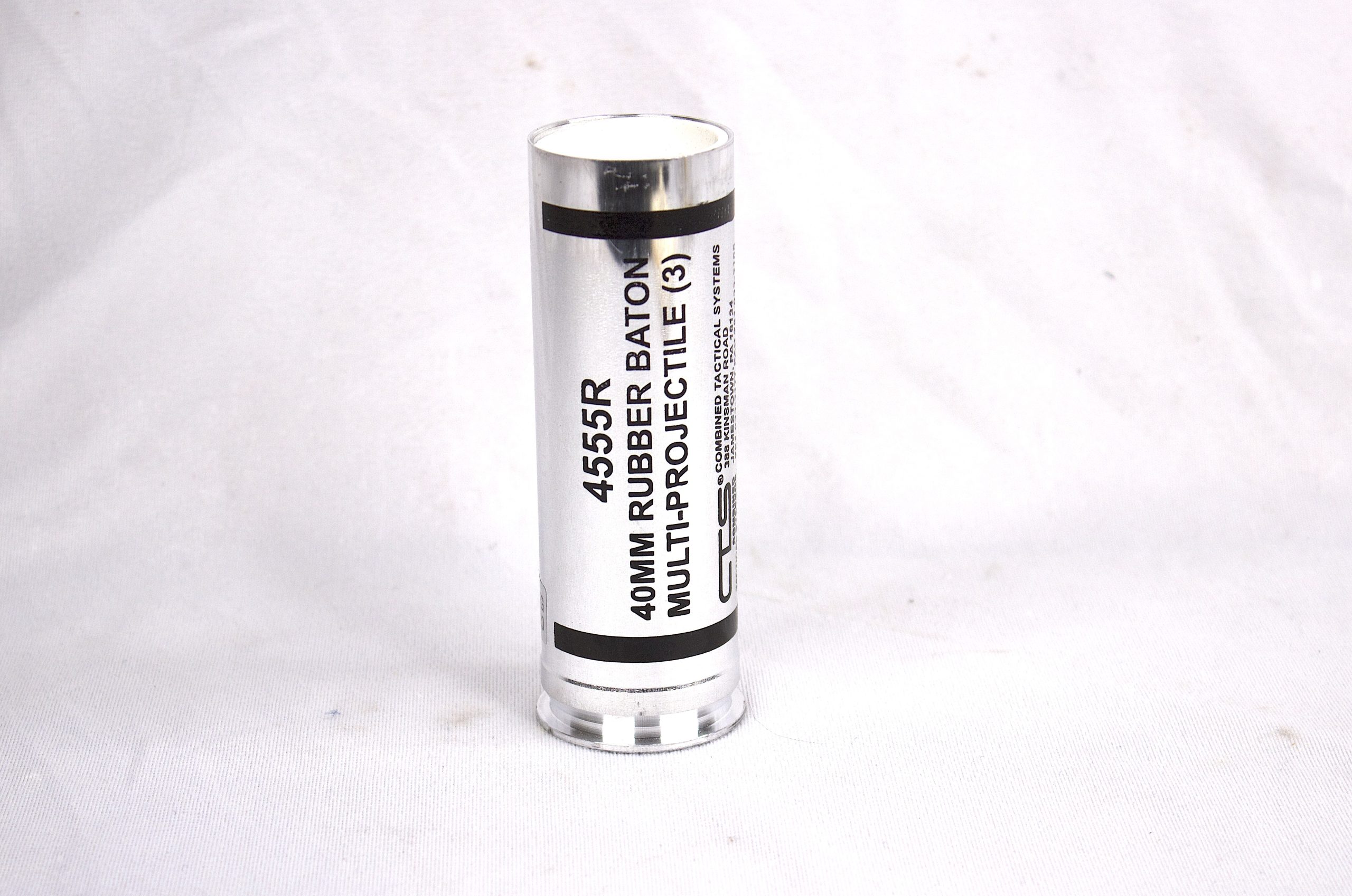 CTS--4555R 40MM Multi 3 Rubber Baton, 4.8" Long