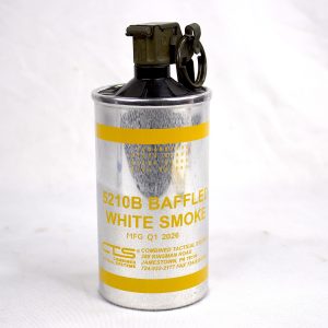 CTS--NL5210B "NO LOCTITE" Smoke Baffled Canister Grenade, Pyro, Low Flame Potential