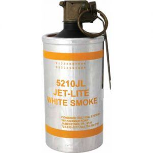 CTS--NL5210JL "NO LOCTITE" Smoke Jet-Lite Canister Grenade, Pyro