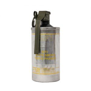 CTS--5211    White Smoke Triple-Phaser® Canister Grenade