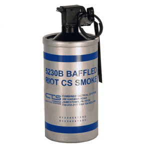 CTS--NL5230B "NO LOCTITE" CS Baffled Canister Grenade, Pyro, Low Flame Potential