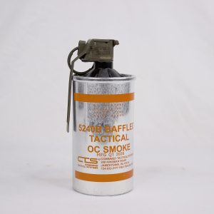 CTS--NL5240B "NO LOCTITE" OC Baffled Canister Grenade, Pyro, Low Flame Potential