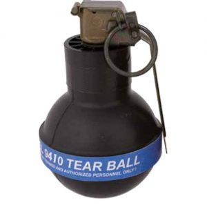 CTS--9410 Inert Tear Ball Grenade