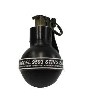 CTS--9593 CS Sting-Ball Grenade - Approx. 105 Rubber Balls