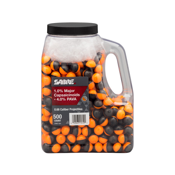 SABRE 1.0% MC + 4.0% Pava 0.68 Caliber Projectile