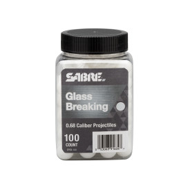 SABRE Glass Breaking 0.68 Caliber Projectiles